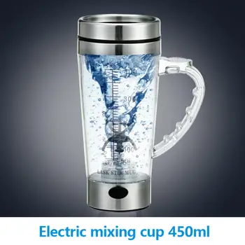 

400Ml Mug Automatic Electric Lazy Self Stirring Mug Automatic Coffee Milk Mixing Mug Tea Smart Stainless Steel Mix cup