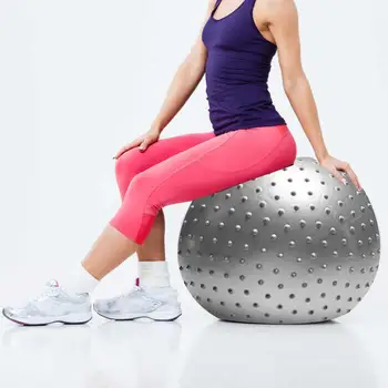 

55cm Thicken PVC Massage Ball Exercise Workout Fitness Inflatable Body Balance Pilates Yoga Massage Ball Fitness Tool