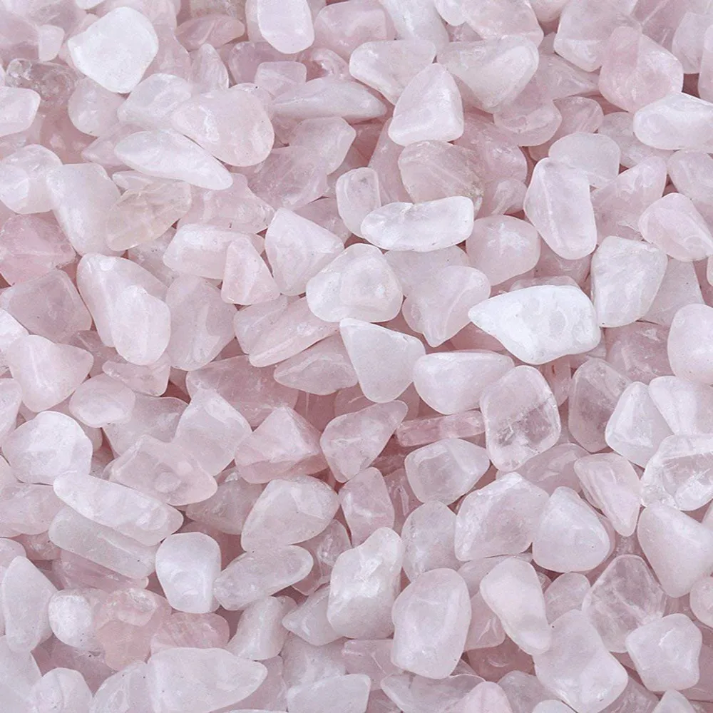 rose quartz crystal tumbled stones (6)