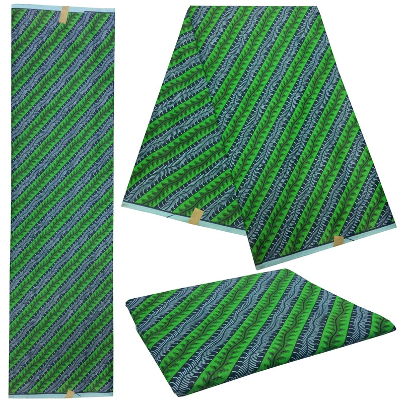 Африканская ткань Анкара полосатая ткань с принтом Новое поступление высокого качества настоящий воск
