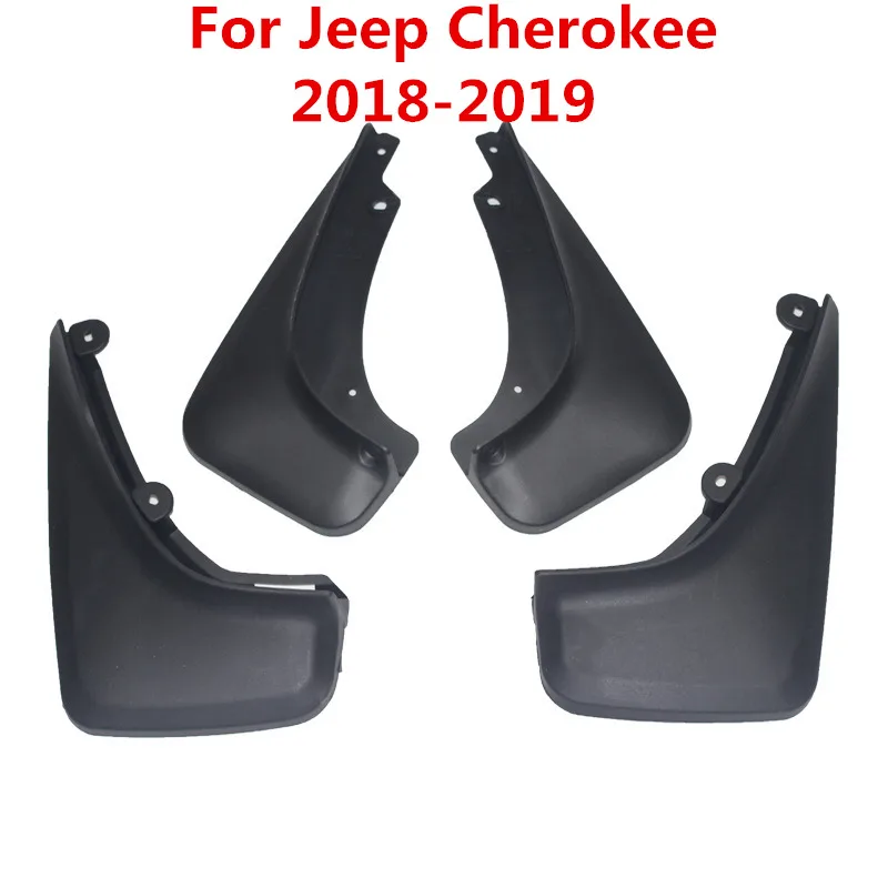 Автомобильные Брызговики для Jeep Cherokee-- Брызговики крыло брызговиков - Цвет: Cherokee 2018-2019