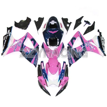 

Complete Motorcycle Fairings Kit for Suzuki GSXR600 K6 2006 2007 GSXR750 K6 2006 2007 ABS Plastic Body Work Pink Blue Black
