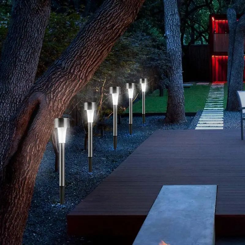 10pcs/lot Solar Light Lawn Led Night Light Outdoor Solar Power Decorative lights Waterproof IP65 Garden Landscape Meadow Lamp 6