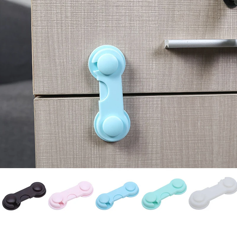 

2/5/10pcs Baby Protection Baby Safety Lock Child Safety kids Door Plastic Drawers Cabinet Refrigerator Window Closet Toilet lock