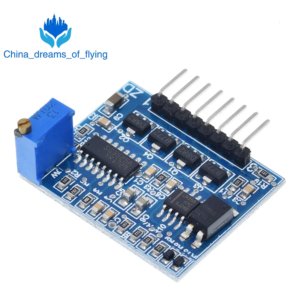 SG3525 LM358 Inverter Driver Board 12V-24V Mixer Preamp Drive Module Frequency Adjustable 1A | Электронные компоненты и
