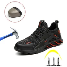 Европейский стандарт; сезон осень-зима; безопасная обувь; дышащая обувь со стальным носком; защитная обувь; дезодорант; прокалываемая Рабочая обувь для мужчин