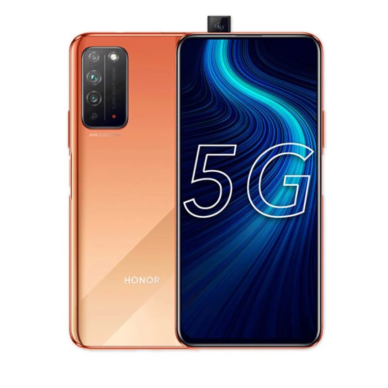 Original New Honor X10 5G X 10 Smartphone Kirin 820 Octa Core 6.63 Inch 90Hz 2400x1080P 40.0MP Camera 4300Mah BatteryCell Phone laptop ram