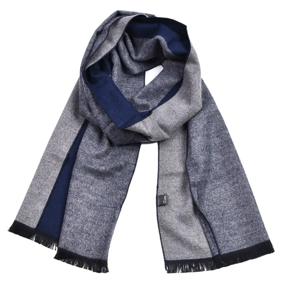 HEFLASHOR Зимний дизайнерский шарф, мужской полосатый хлопковый шарф, Мужская брендовая шаль, вязанный кашемировый полосатый шарф с кисточками
