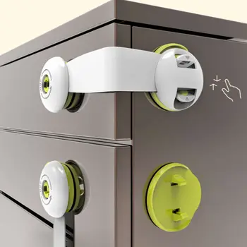 

Baby Safety Lock Latch for Drawer Kitchen Cupboard Machine Fridge Toilet