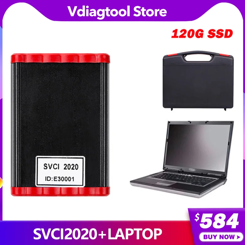 Vdiagtool SVCI 2020 версия ABRITES Commander 2018 диагностический инструмент добавить VVDI2 функции