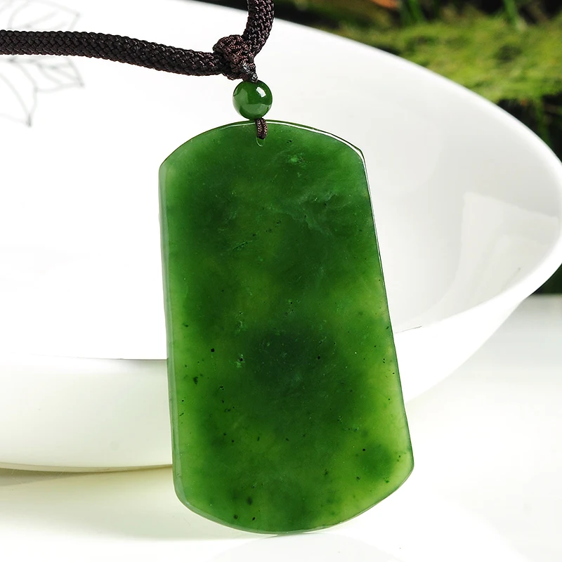 Натуральный jade Jasper шпинат зеленый Зодиак Дракон квадратный брендовый кулон подлинный и Тянь юлун брендовый кулон распределения