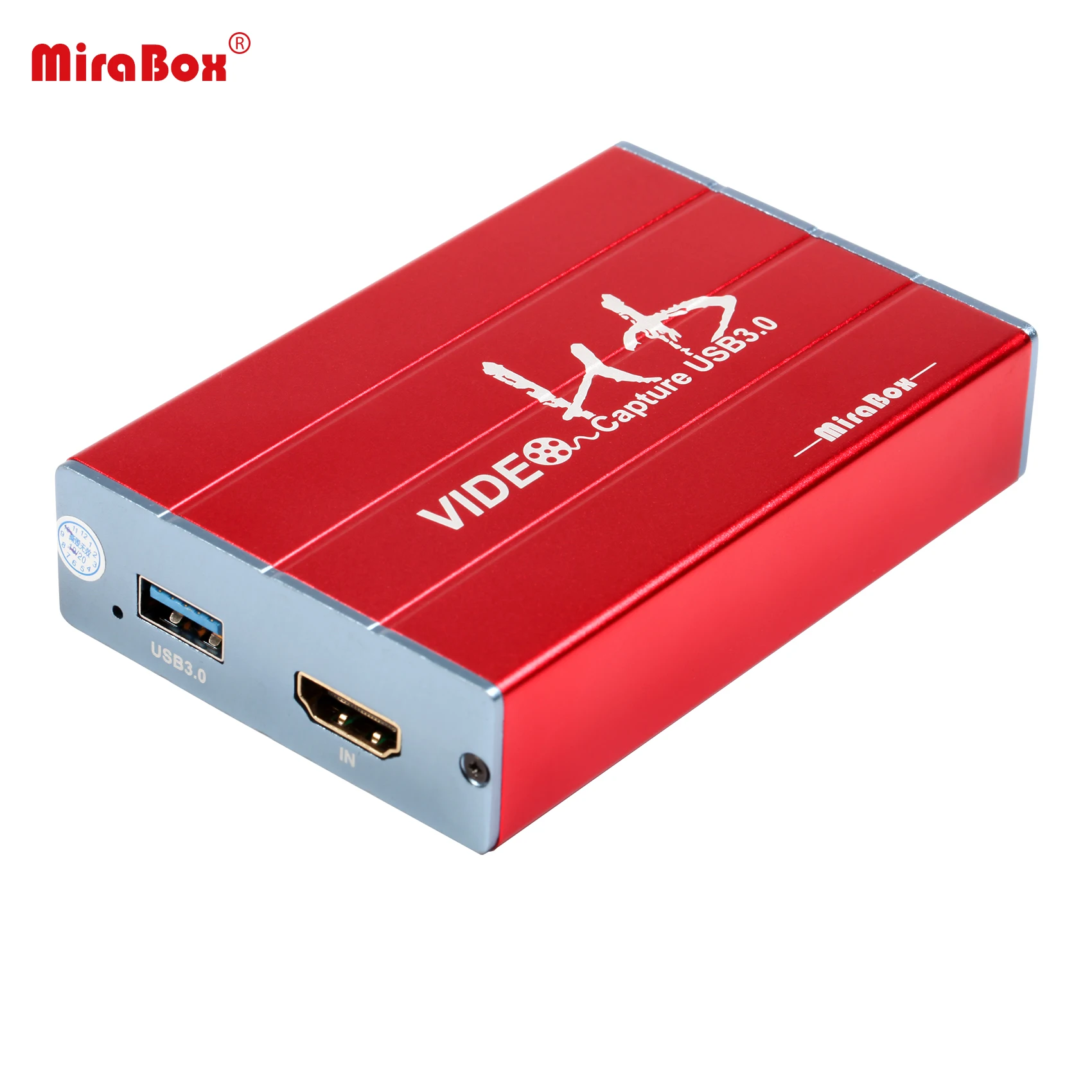 Карта захвата MiraBox для игр USB3.0 HDMI видео HD 1080P 60 кадров/с Mac Windows Linux|Карты видео- и
