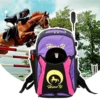 Equestrian Equipment Backpack Helmet Storage Bags Sack Carrier Rucksack Pack 6