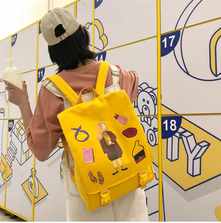 新款双肩包_秋季新款双肩包女学院风卡通休闲韩版可爱学生大容量定制---阿里巴巴_20