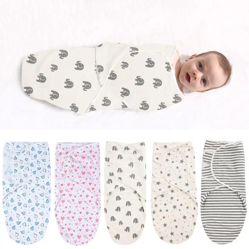 Детские спальные мешки из хлопка для новорожденных; Пеленальный конверт-кокон для новорожденных; Хлопковое одеяло для детей 0-3 месяцев; пеленка для пеленания; спальный мешок