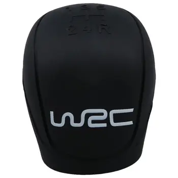 

Car Styling Universal Handbrake Grips Durable Car Interior Decoration Gear Shift Collars Silicone Gear Head Shift Knob Cover Bla