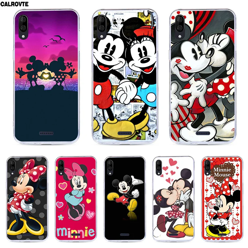 

Minne Mickey Phone Case For Wiko Y80 Y60 View 2 Go Harry 2 Jerry 3 Lenny 3 Sunny 3 Lenny 4 Animal Cartoon Soft TPU Cover
