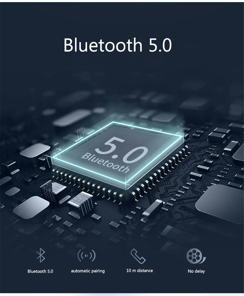 Daywemet B10 True беспроводной Bluetooth 5,0 наушники Спортивная гарнитура с ушным крючком водонепроницаемые наушники Беспроводная зарядка стерео гарнитура