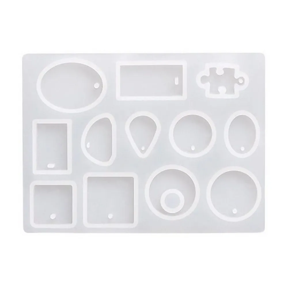 Силиконовые формы для изготовления украшений кабошонов ожерелий подвесок из