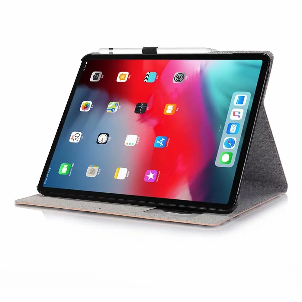 Funda модный кожаный чехол для планшета для Ipad Pro 11 дюймов защитный умный флип-чехол подставка чехол для Ipad Pro 11 дюймов Coque+ ручка