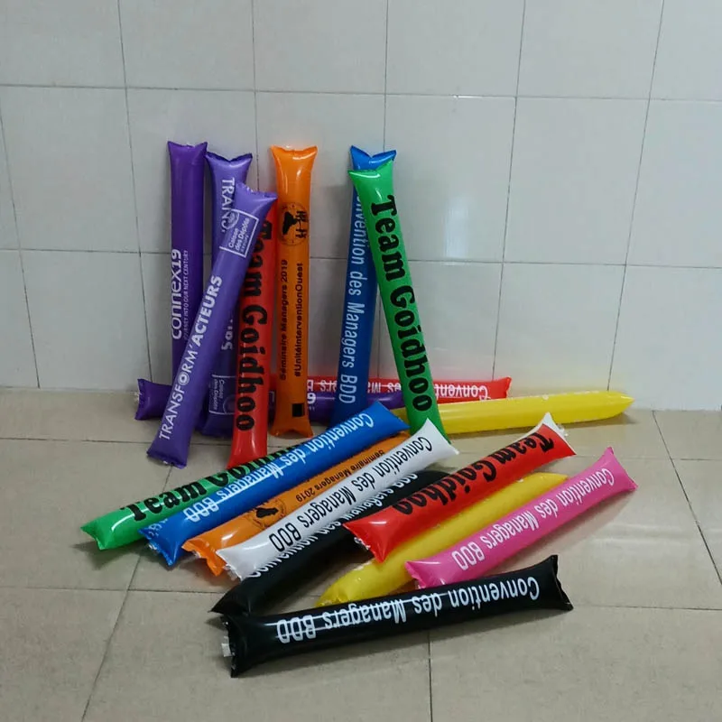 Cheer Stick принты логотипа индивидуальные игрушки спортивные реквизиты NoiseMakers