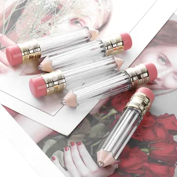 

10pcs 5ml Empty Lip Gloss Bottle Tube Container White Empty Refillable Pencil Lipstick Lip Glaze Gloss Bottle Tube Container