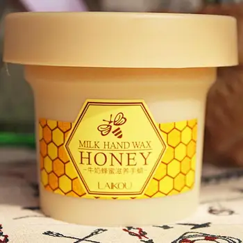 

Milk Honey Hand Wax Paraffin Hand Mask Whitening Exfoliating Moisturizing H1N4