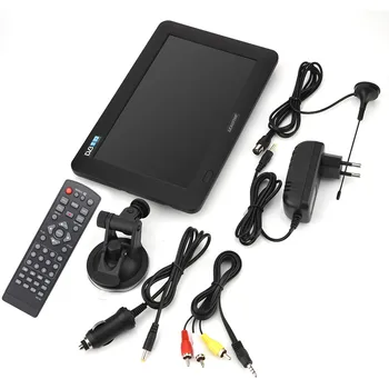 

LEADSTAR 9inch DVB-T-T2 16:9 HD Digital Analog Portable TV Color Television Player for Home Car tv portatil digital Television