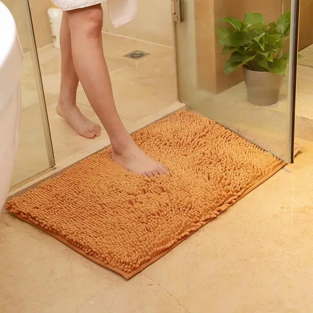 Коврик для ванной комнаты, Tapis Salle de Bain, коврик для ванной комнаты, удобный коврик для ванной, большой размер, коврики для ванной комнаты 35 - Цвет: Champagne