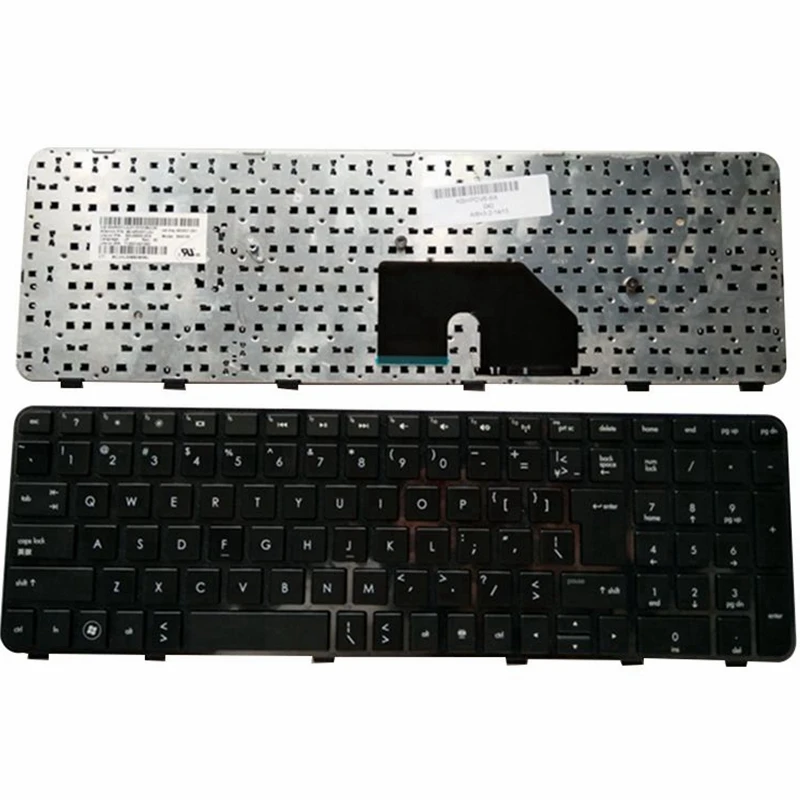 Клавиатура для ноутбука US HP DV6 DV6T DV6-6000 DV6-6100 DV6-6200 DV6-6b00 dv6-6c00 черный Английский Цвет