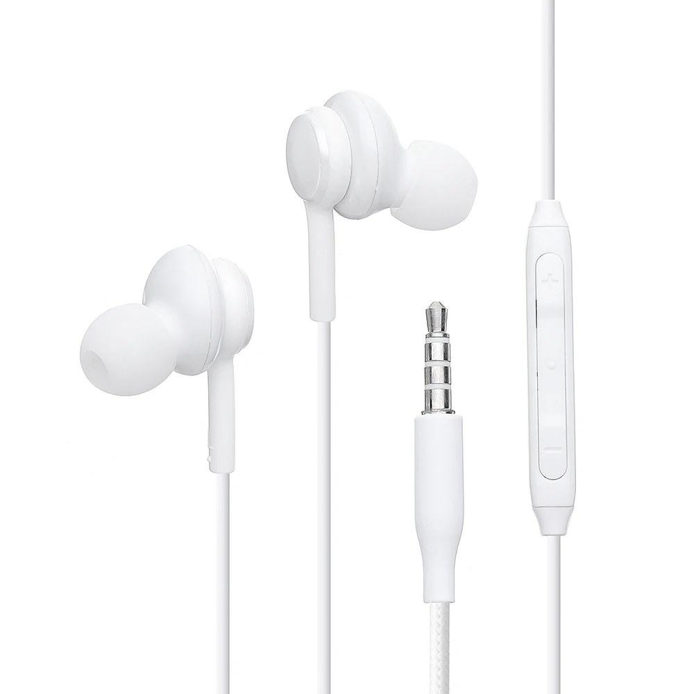 

S8 Wired Earphones 3.5mm Stereo Sports In-ear Earphones With Mic Control Box Wired Headset For Huawei xiaomi Samsung Sports Noi