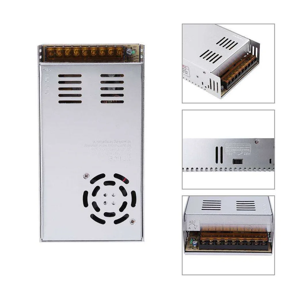 12V 30A DC Универсальный Регулируемый адаптер переключения Питание 360w для радио, компьютер, проекта, 3D-принтеры, светодиодный драйвер