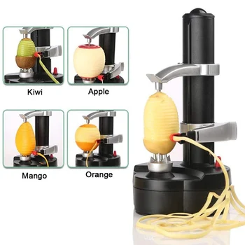 

Electric Peeler Multi-function Fruit and Vegetable Peeling Machine Planing Cutter Corer With 3 Blades 66CY