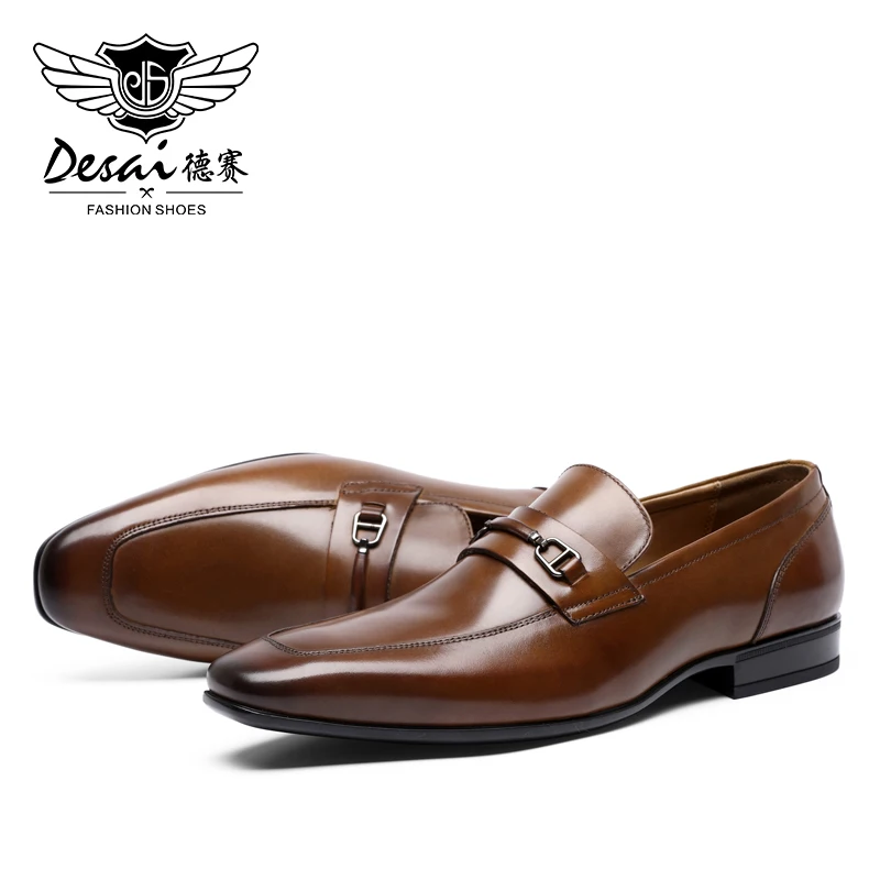 

Desai Moroccan Male Men Genuine Summer Leather Shoes 2019