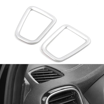 

Chrome For KIA Sportage QL 2016 2017 2018 2019 Air Vent Outlet Circle Trim Air Conditioner Decoration Cover Sticker Accessories