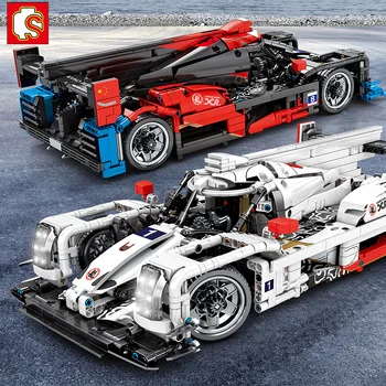

SEMBO 1540Pcs Super Racing Car Building Blocks Technic Car Sports Racer Vehicle Supercar Children Speed Bricks Childrend Toy