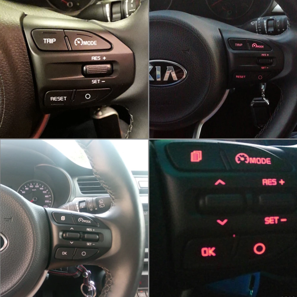 SPEEDWOW Кнопка рулевого колеса круиз контроль громкости для KIA K2 RIO RIO X LINE Кнопка Bluetooth круиз контроль громкости