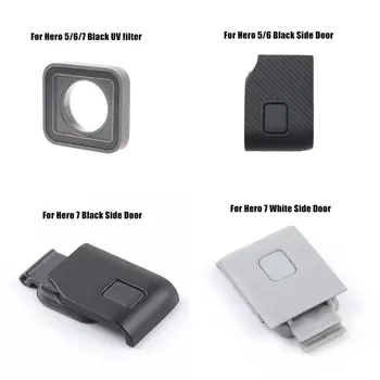 

UV Filter Lens Side Door Cover USB-C Mini HDMI Port Side Protector for Go-Pro HERO5/6/7 Black/7 White Accessories