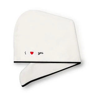 1PC I love you Волшебное женское быстросохнущее полотенце для волос, быстрое супер впитывающее сухое полотенце для волос, увеличенное толстое быстросохнущее полотенце для душа из микрофибры - Цвет: 1PC I love you