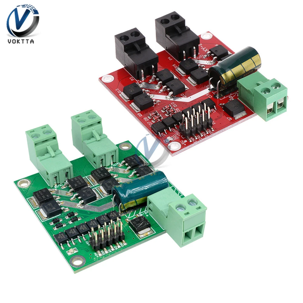 KNACRO Dual DC Motor Drive Module With optocoupler isolation 12V 24V 7A