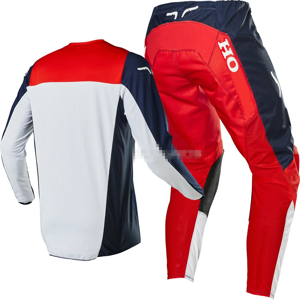 Гоночный костюм 180 одежда для мотокросса Джерси и штаны мотоциклетный мужской комплект для мотоцикла Honda комплект передач Mx Combo