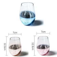 Новая бытовая Скандинавская стеклянная чашка Звездная Ночная кружка для живота вода пиво молоко чашка XOA