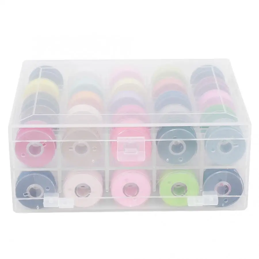 

Sewing Supplies Thread 50pcs Portable Colorful Handcraft Sewing Kit Thread Home Use Tool With Storage Box Sewing Thread