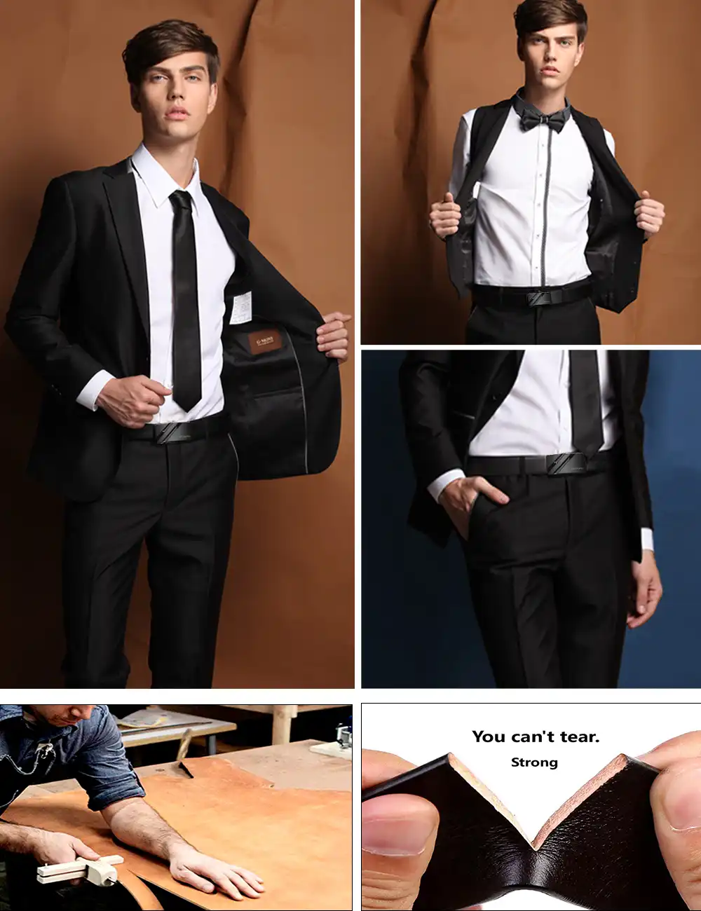 mens fashionable belts