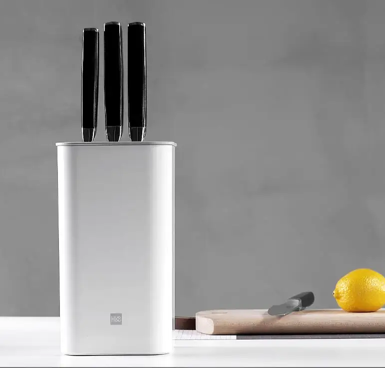 Держатель для кухонных ножей Xiaomi Mijia Huohou, многофункциональная стойка для хранения, держатель для инструментов, подставка для ножей, кухонные аксессуары