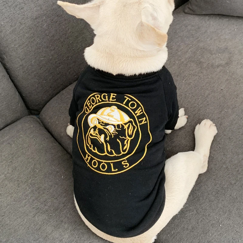 SUPREPET худи для домашних собак родителей Французский бульдог крутая собака голова