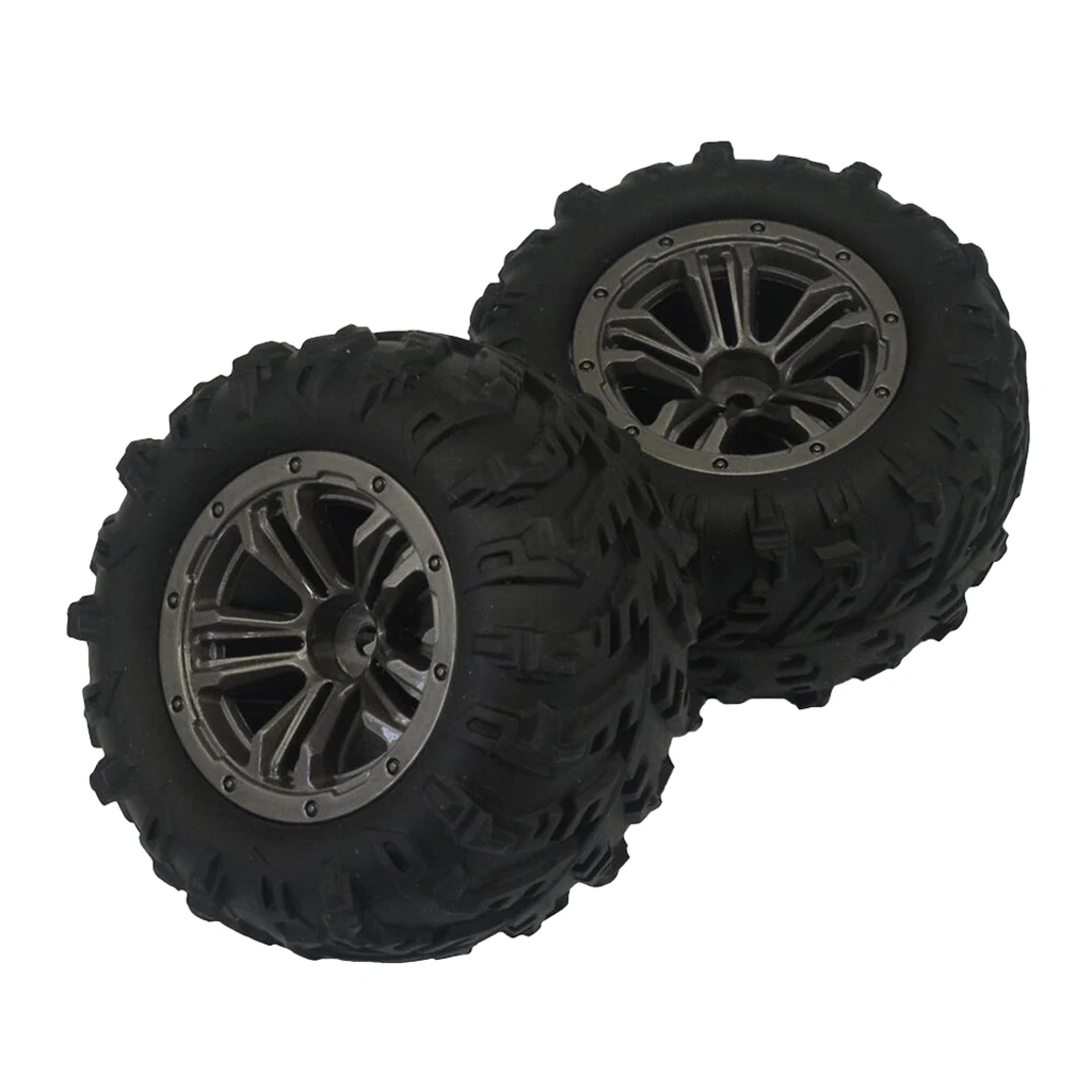 Rc Car Soft Rubber Wheel Tire Set for Xinlehong 9130 9136 9137 Vehicle Part Rc Car Soft Rubber Wheel Tire Set for Xinlehong 9130 9136 9137 Vehicle Part