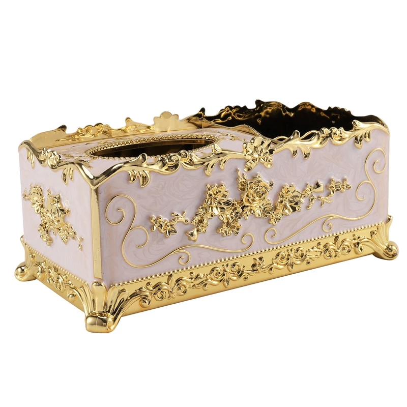Acrylic Tissue Box Paper Rack Office Table Accessories Home Office KTV Hotel Car Facial Case Holder
