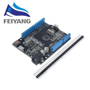 

UNO R3 Development Board ATmega328P CH340 CH340G For Arduino UNO R3 With Straight Pin Header with Cable