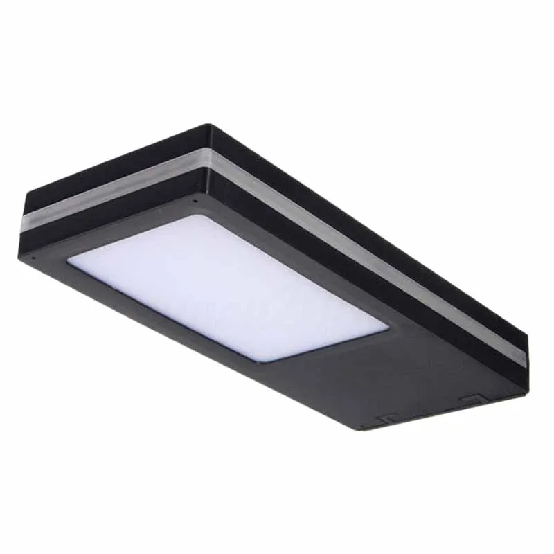 500Lm 144Led Солнечный настенный светильник, открытый водонепроницаемый садовый настенный светильник, датчик солнечной энергии, садовый светильник, энергосберегающий светильник для человеческого тела